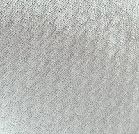 Gerstenkorn-Handtuch 50x100 cm, weiß