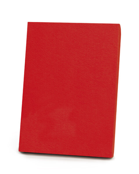 Spannbettlaken Jersey für Kinder 60x120 cm 0037 rot