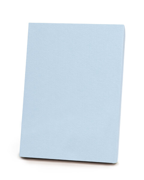 Spannbettlaken Jersey für Kinder 60x120 cm 0039 bleu